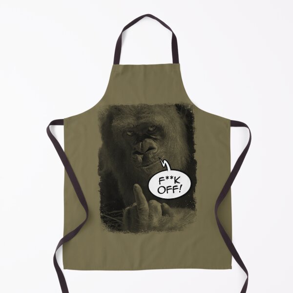 Item preview, Funny Gorilla Showing Middle Finger designed and sold by Trexyca Artworks Store.