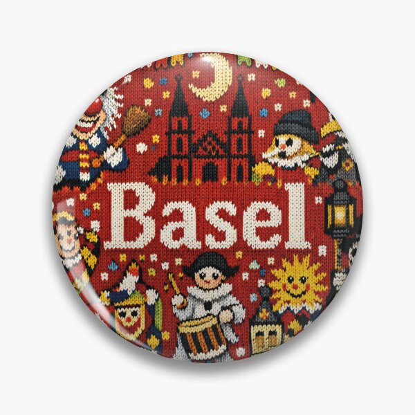 Item preview, Basel Carnival, knitted picture designed and sold by Mauswohn.