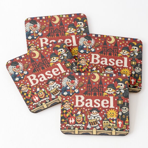 Item preview, Basel Carnival, knitted picture designed and sold by Mauswohn.