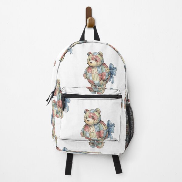 Item preview, Patchwork Animal: Quilted Bear Cub designed and sold by bapupa.