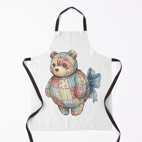 Item preview, Patchwork Animal: Quilted Bear Cub designed and sold by bapupa.