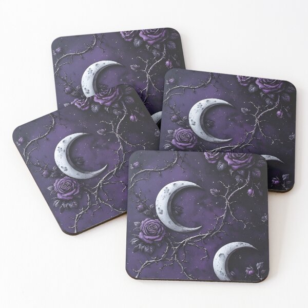 Item preview, Violet Moon Pattern: Tenacity designed and sold by Noctyra Designs.