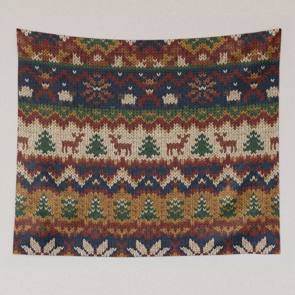 Item preview, Classic Fair Isle Knit - Cozy Winter Pattern designed and sold by griez.