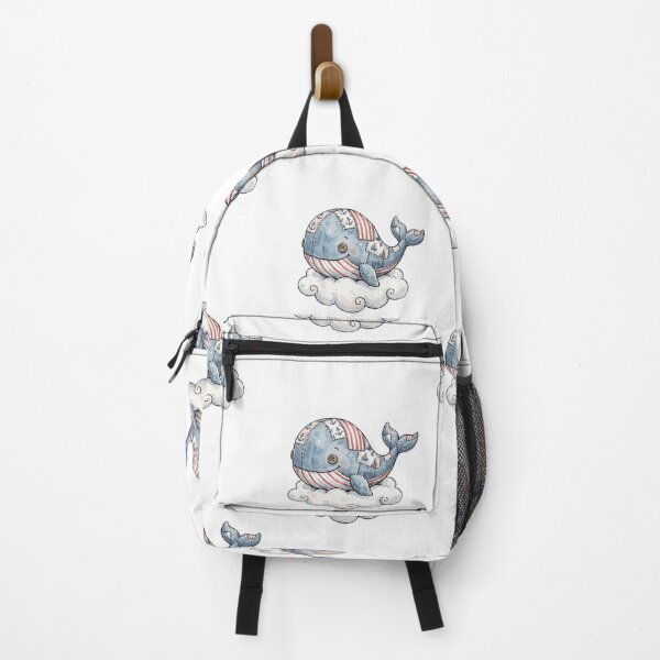 Item preview, Patchwork Animal: Quilted Whale Cloud	 designed and sold by bapupa.
