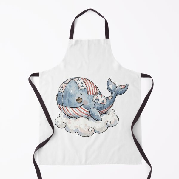 Item preview, Patchwork Animal: Quilted Whale Cloud designed and sold by bapupa.