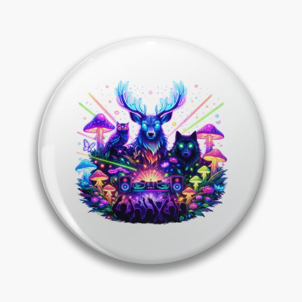 Item preview, Twilight Forest Rave Neon Nature Party designed and sold by PopPizzazz.