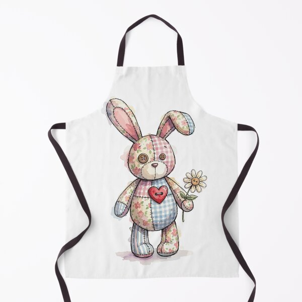 Item preview, Patchwork Animal: Stitched Bunny Hugger designed and sold by bapupa.