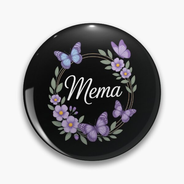 Item preview, Mema Butterfly Flower Mema Mothers Day designed and sold by FaithAbbott.