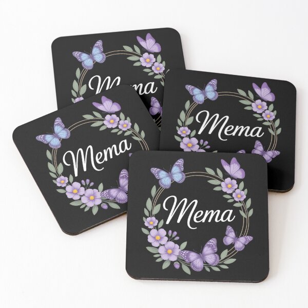 Item preview, Mema Butterfly Flower Mema Mothers Day designed and sold by FaithAbbott.