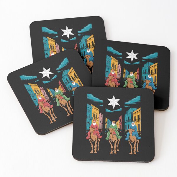 Item preview, Three Kings Puerto Rican Flag Día de Reyes Magos Boricua designed and sold by CruelShadesSt.
