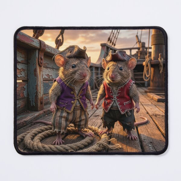 Item preview, Pirate Mice on the High Seas designed and sold by Tridentulus.