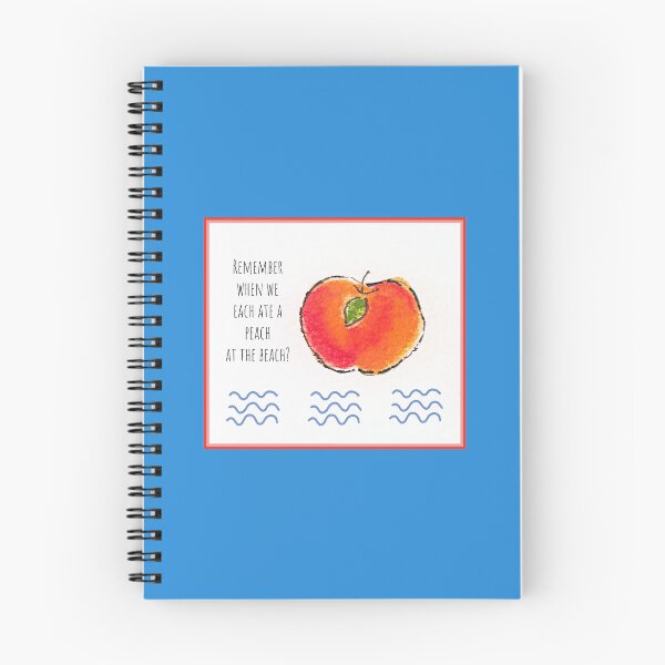 Item preview, Peach at the Beach with Border designed and sold by phylliswalter.