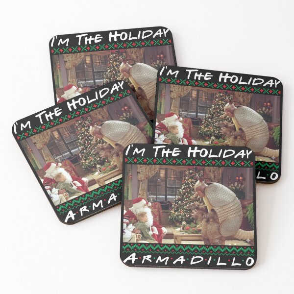Item preview, Friends I'm the Holiday Armadillo Christmas  designed and sold by StephenAlvarez.