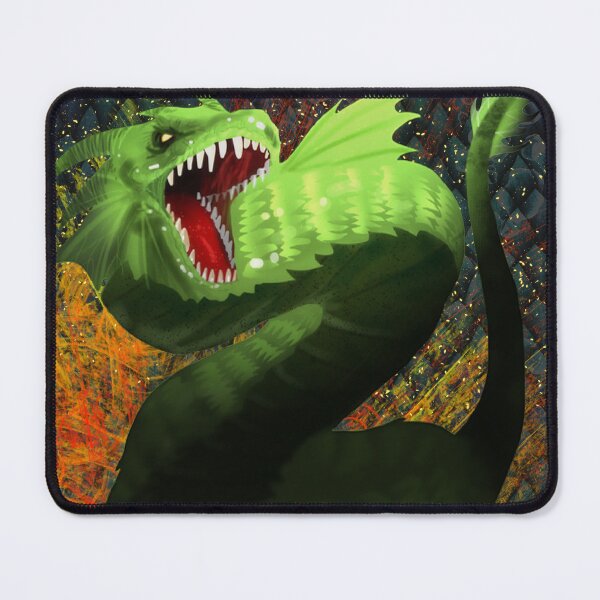 Item preview, Basilisk on Orange designed and sold by Digital Attic 95.