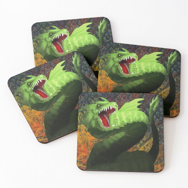 Item preview, Basilisk on Orange  designed and sold by Digital Attic 95.
