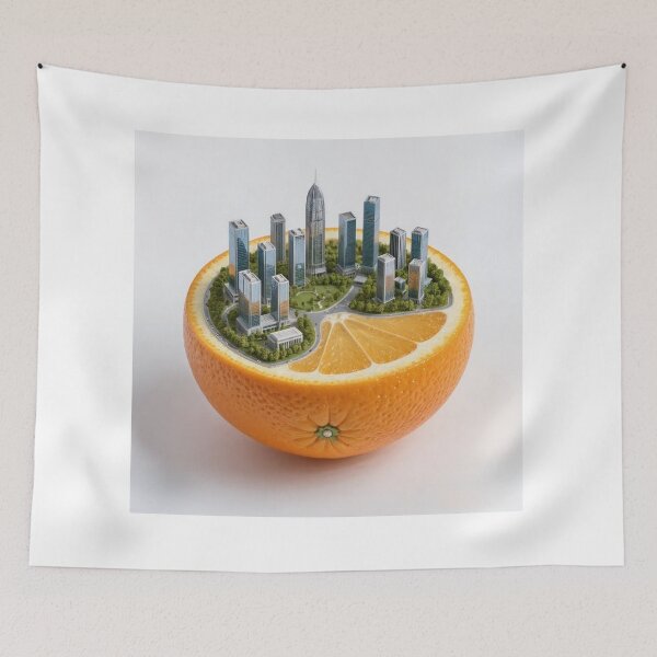 Item preview, Innovative Design Combining Fruit and City designed and sold by Wonderful Designs.