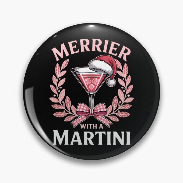 Artikelvorschau, Fröhlicher mit einem Martini Frohe Weihnachten Drinking Social Club entworfen und verkauft von FaithAbbott.