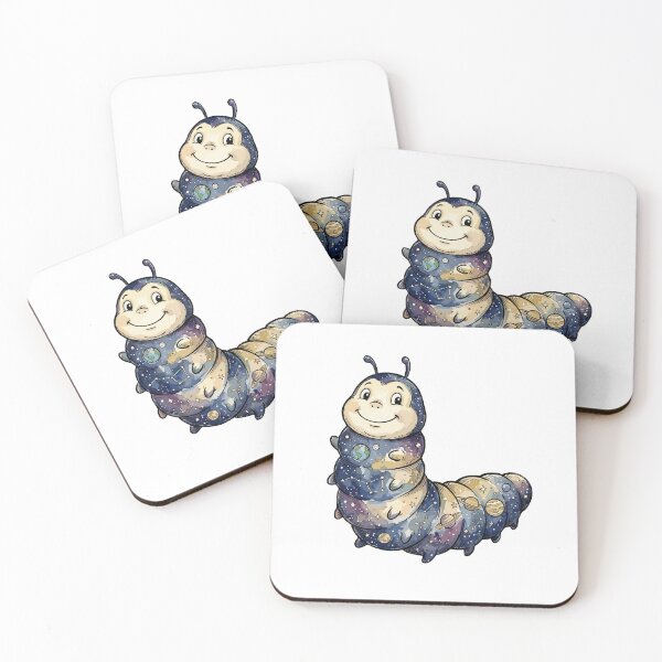 Item preview, Quirky Animal: Celestial Caterpillar designed and sold by bapupa.