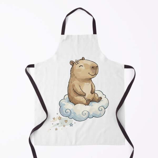Item preview, Quirky Animals: Cloud Riding Capybara designed and sold by bapupa.