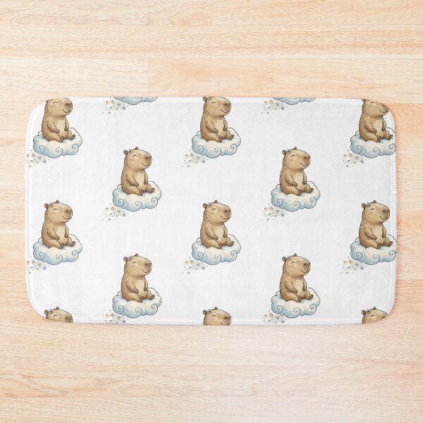 Item preview, Quirky Animals: Cloud Riding Capybara designed and sold by bapupa.