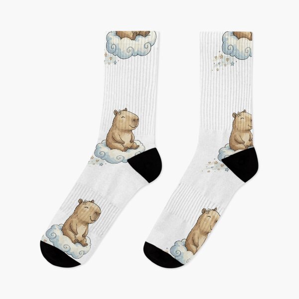 Item preview, Quirky Animals: Cloud Riding Capybara designed and sold by bapupa.