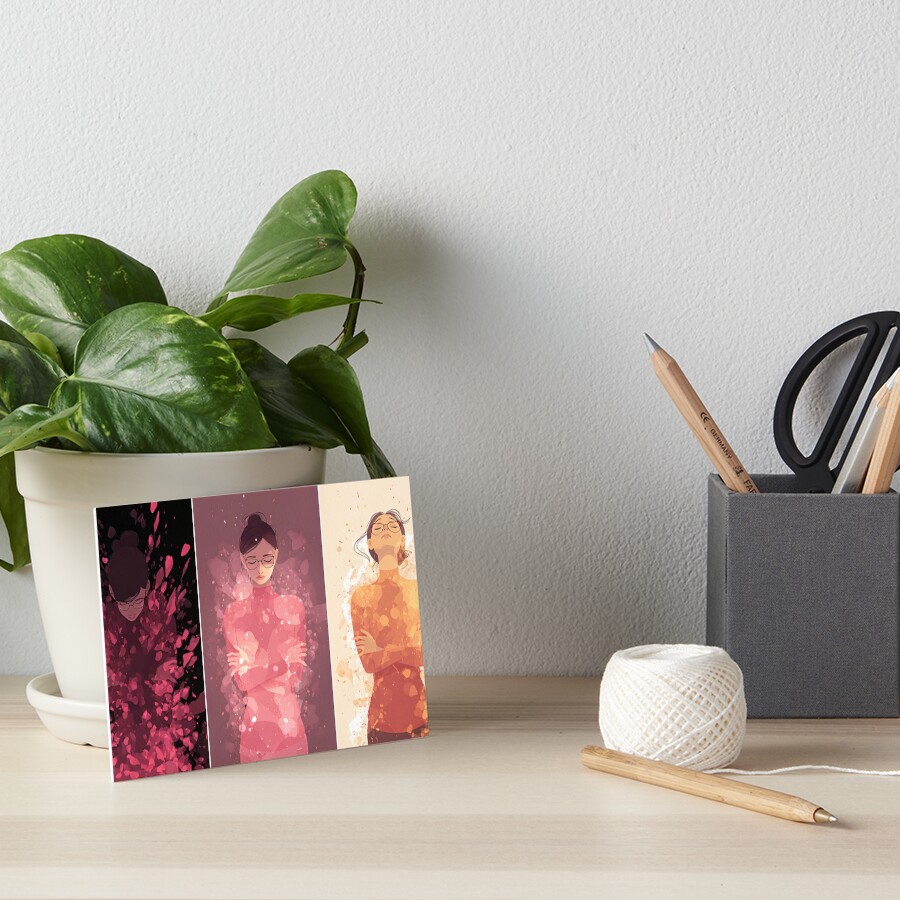 Item preview, Art Board Print designed and sold by RicoInStudios.