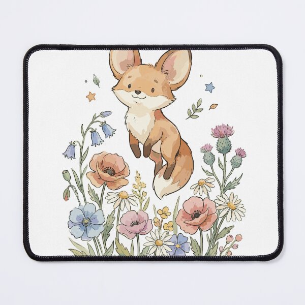 Item preview, Quirky Animals: Floating Field Fox designed and sold by bapupa.