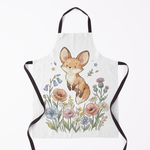 Item preview, Quirky Animals: Floating Field Fox designed and sold by bapupa.