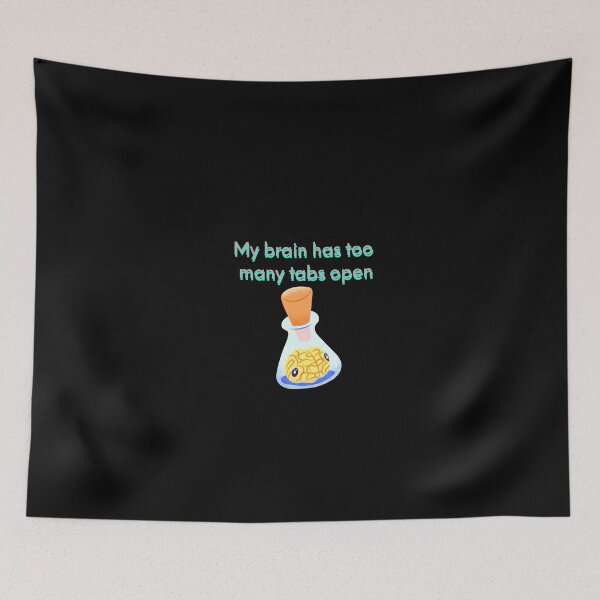 Item preview, Funny ADHD Shirt .My Brain Has Too Many Tabs Open .Neurodivergent Humor Tee designed and sold by Dasun  Max.