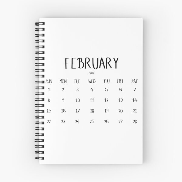 Item preview, February 2026 Calendar designed and sold by toowoosh.
