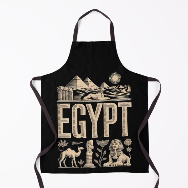 Item preview, mystical cat - ancient egypt cats - travel egypt - egypt souvenir - cairo trip - pyramids adventure - wanderlust egypt - world traveler - geometric art - symmetrical design - egypt pattern designed and sold by JansenGS.