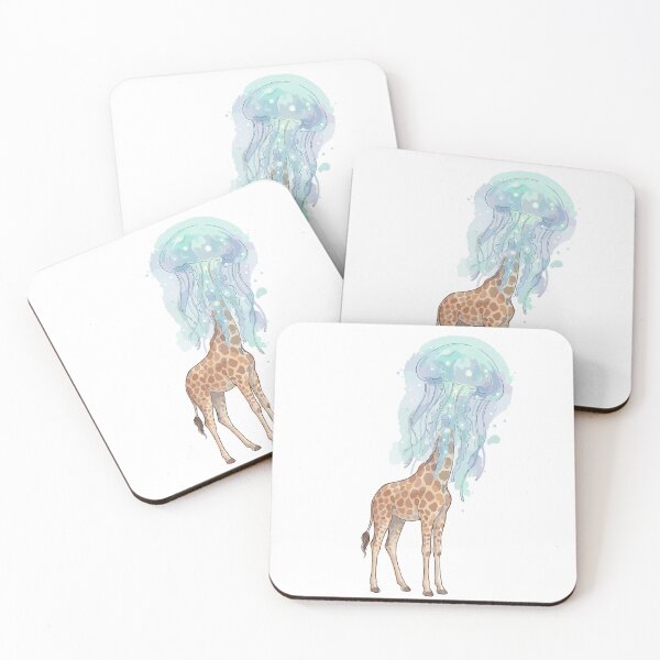 Item preview, Quirky Animals: Jellyfish Giraffe Hybrid designed and sold by bapupa.