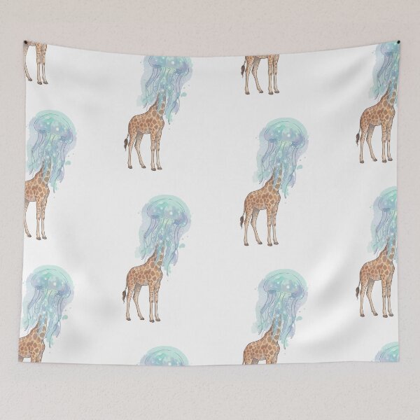 Item preview, Quirky Animals: Jellyfish Giraffe Hybrid designed and sold by bapupa.