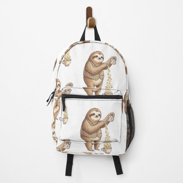 Item preview, Quirky Animals: Starry-Eyed Sloth Tea designed and sold by bapupa.