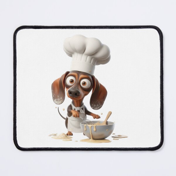 Item preview, Dachshund Culinary Chaos designed and sold by MrLordFashions.