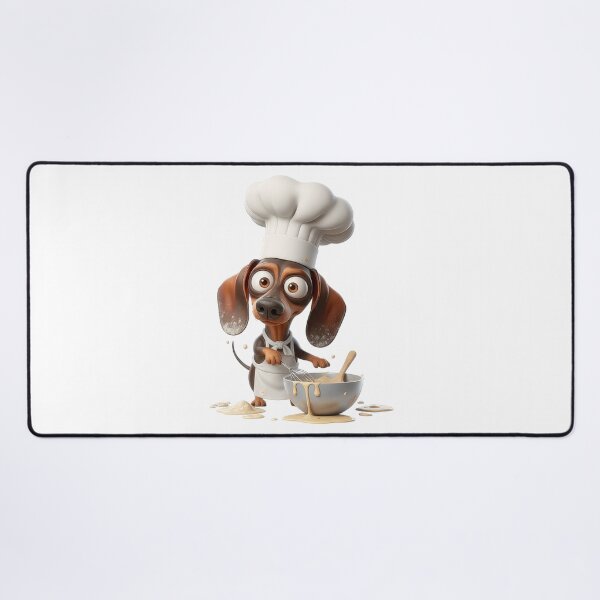 Item preview, Dachshund Culinary Chaos designed and sold by MrLordFashions.