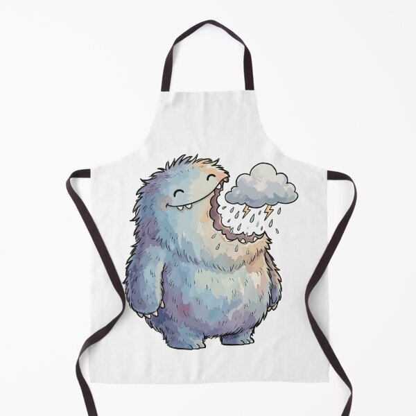 Item preview, Cute Monster: Cloud-Eating Cryptid designed and sold by bapupa.