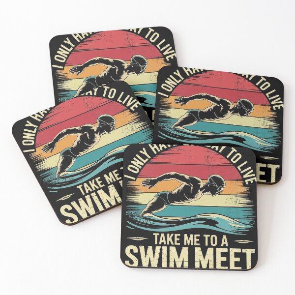Item preview, Sorry Can't Swim Meets, Funny Swimming Swimmer  designed and sold by KotexTemu.
