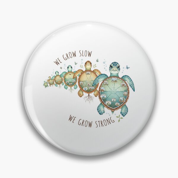 Item preview,  We Grow Slow Strong Turtle Life Cycle Evolution designed and sold by zoughlal.