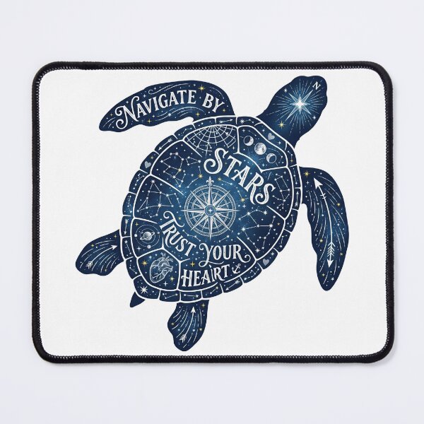 Item preview, Celestial Compass Turtle Navigate By Stars designed and sold by zoughlal.