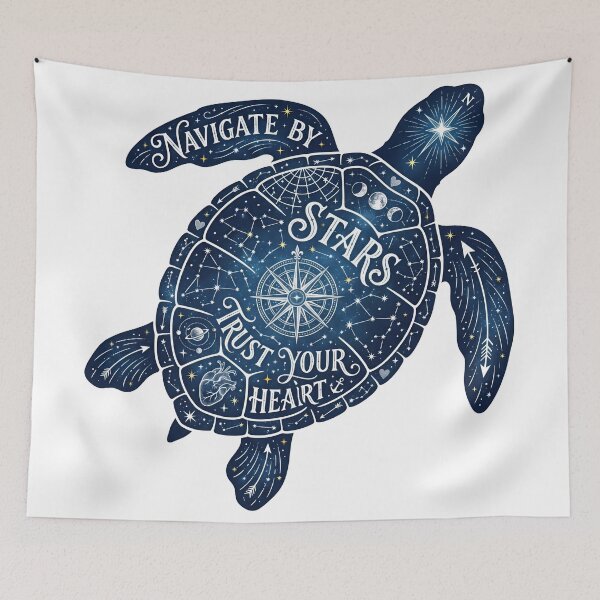 Item preview,  Celestial Compass Turtle Navigate By Stars designed and sold by zoughlal.