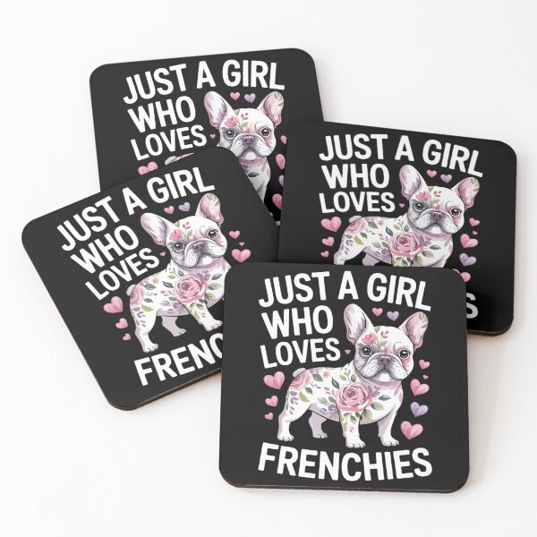 Item preview, Copy oJust A Girl who loves Frenchies French Bulldog designed and sold by FaithAbbott.