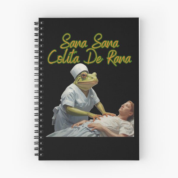 Item preview, Sana Sana Colita De Rana Illustration of a scary frog designed and sold by StaticMood.