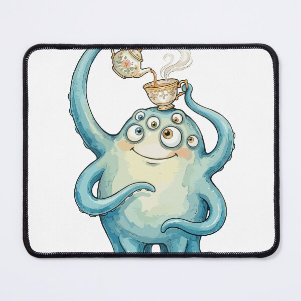 Item preview, Cute Monster: Tentacle Tea Party designed and sold by bapupa.