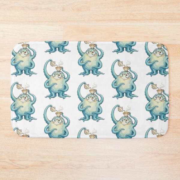 Item preview, Cute Monster: Tentacle Tea Party designed and sold by bapupa.
