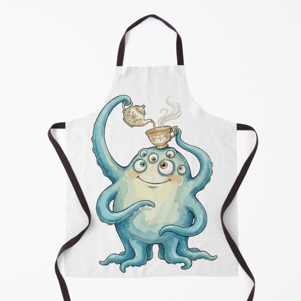 Item preview, Cute Monster: Tentacle Tea Party designed and sold by bapupa.