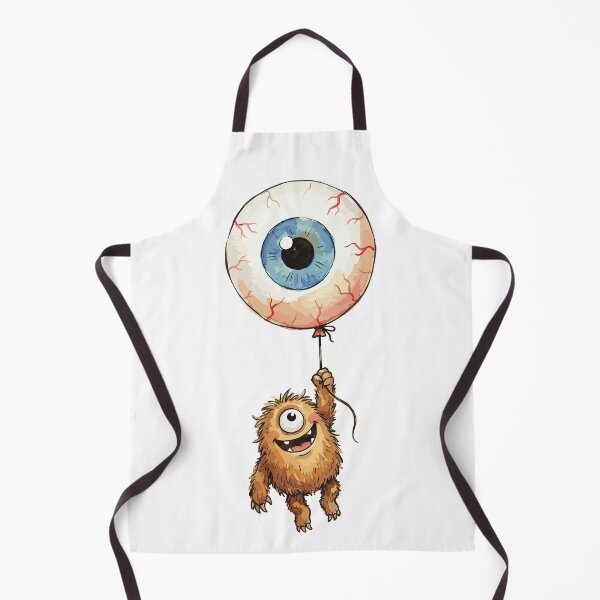 Item preview, Cute Monster: The Eyeball Balloon Monster designed and sold by bapupa.