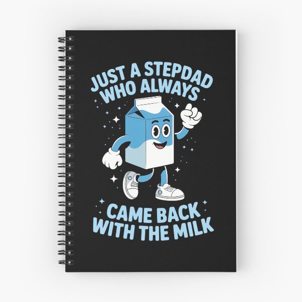 Item preview, Just A Stepdad Who Always Came Back With The Milk Father Day designed and sold by FaithAbbott.