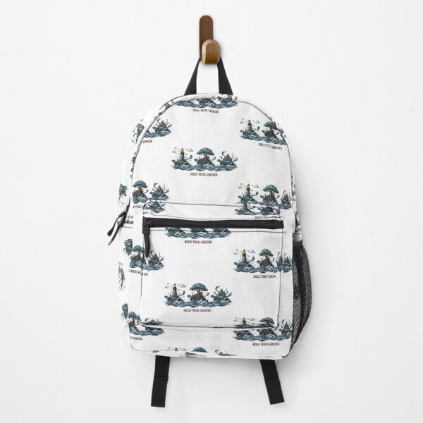 Item preview, Hold Your Ground Lighthouse Storm Sea Turtle designed and sold by zoughlal.