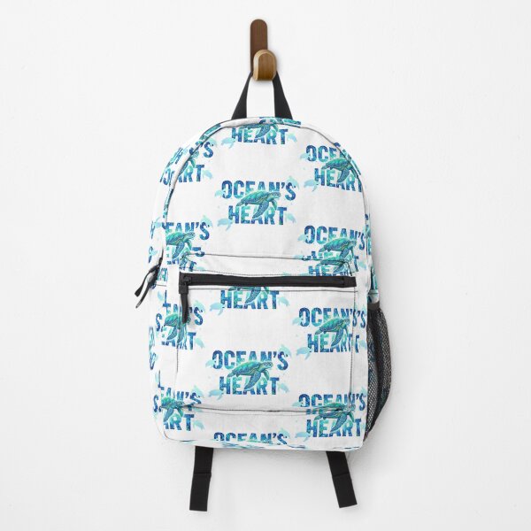 Item preview, Ocean's Heart Conservation Blue Typography designed and sold by zoughlal.